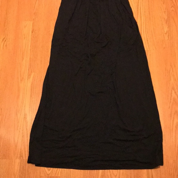 Soma Intimates Black Jersey Maxi Dress Size Medium in VEUC! - Picture 3 of 11